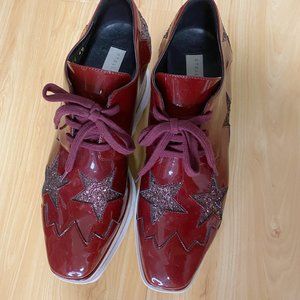 Stella Mccartney Elyse lace-up platform shoes